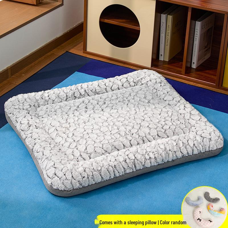 All-Season Pet Mat: Dog Bed, Cat Sofa, & Car Seat for Small/Medium Pets