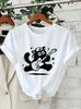Rock Cat T-Shirts,Grunge Punk Tee Aesthetic,Abstract Guitar Women's Tee Shirts,Music Lover Gift,Quirky Animal Graphic T-Shirts