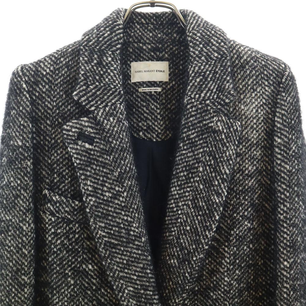 ISABEL MARANT E'TOILE Laget i Bulgaria Chester-kåpe 36 svart Kvinner Brukt