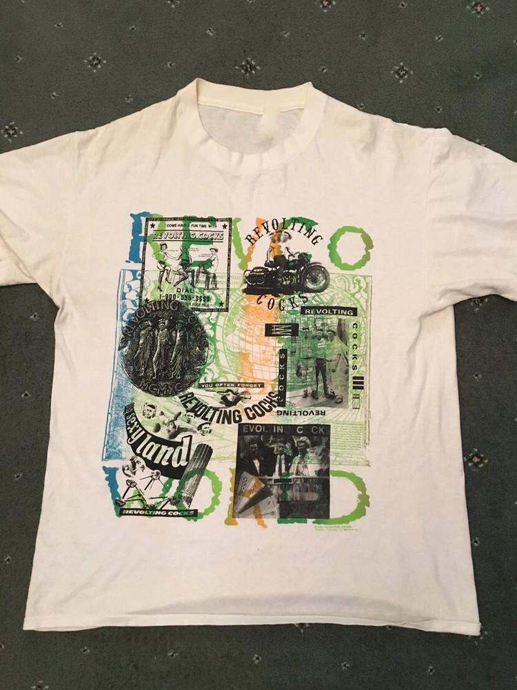 Collection Revolting Cocks Band 1991 Sexy Land T Shirt Full Size S-5XL Unisex T-Shirt XL