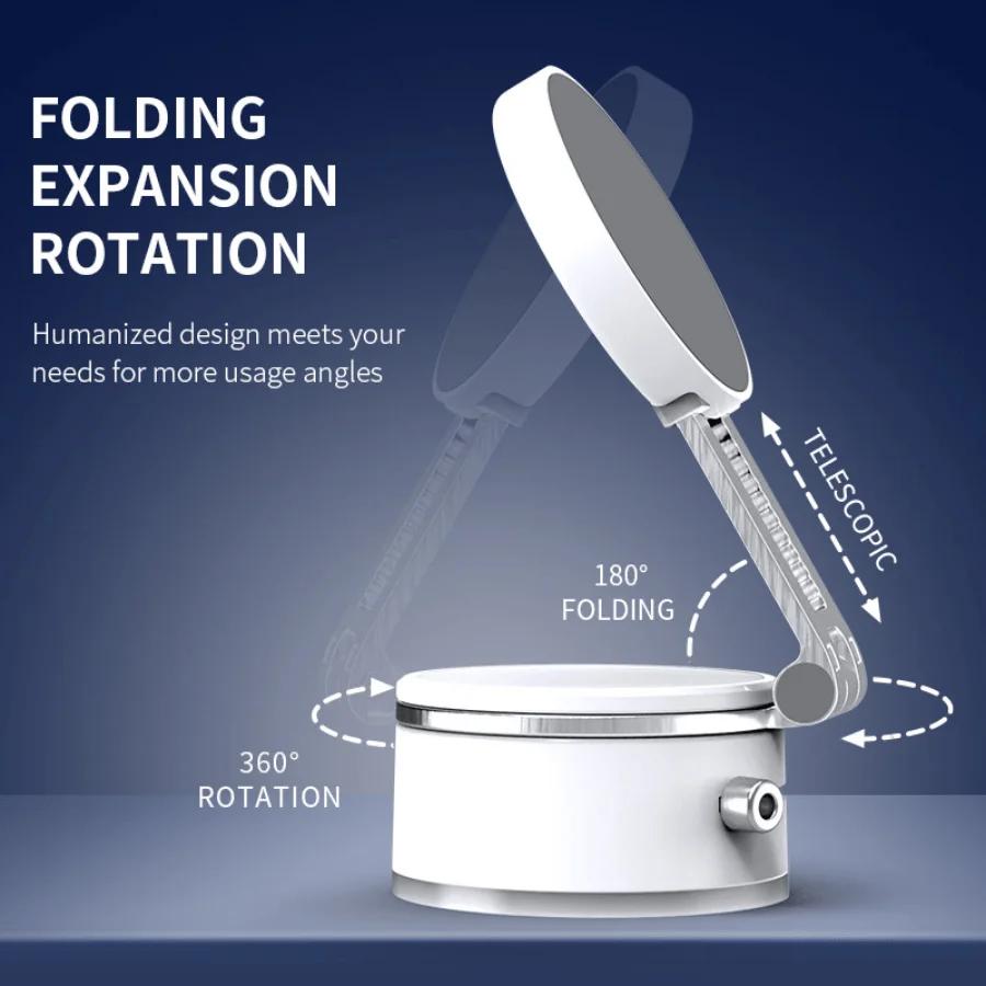 2025 New 360° Rotation Magnetic Suction Phone Mount Foldable and Retractabl, Hands-Free Magnetic Cell Phone Holder for  All