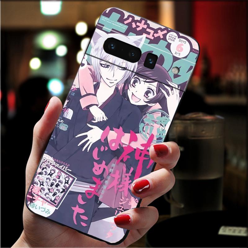 For Google Pixel 10 9 Pro XL Silicone Phone Soft Case For Google Pixel 9A 8A 7A 6A 5 Cover Shell Kamisama Kiss