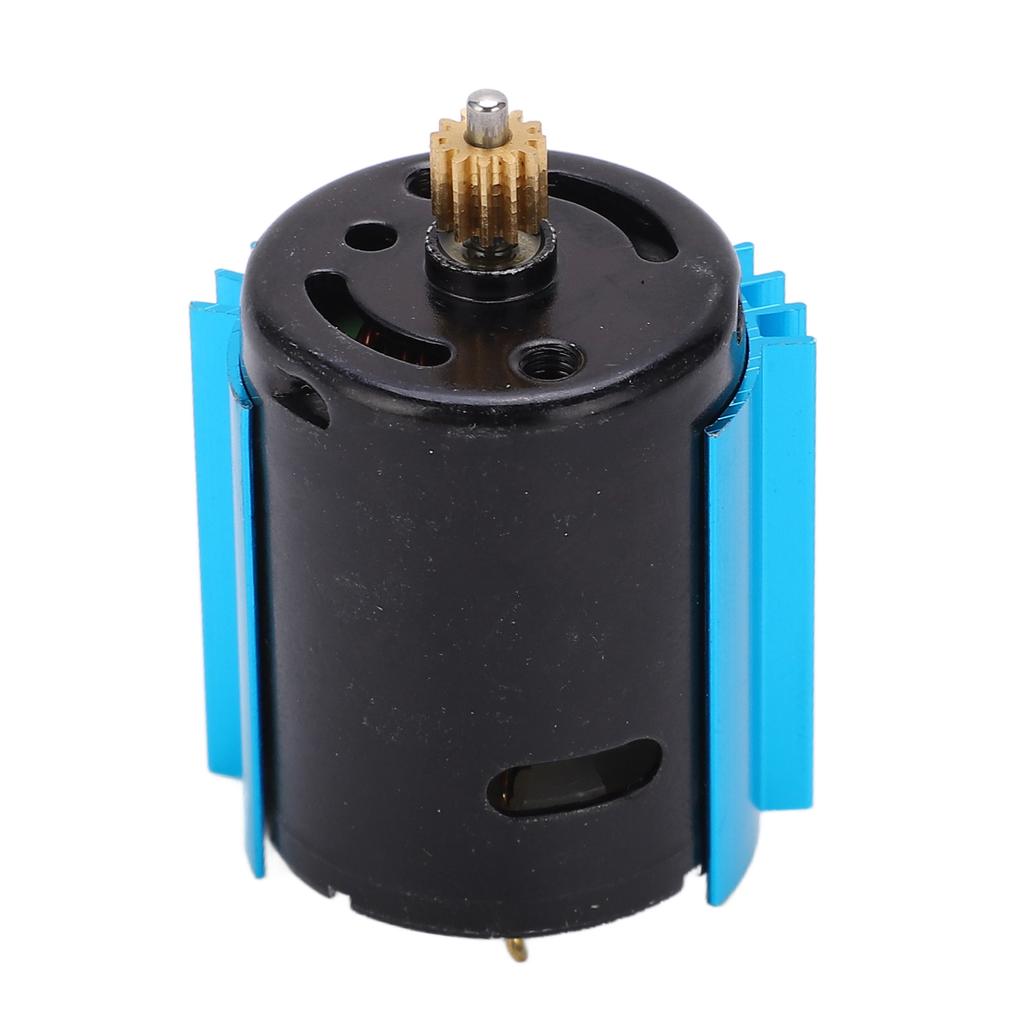 52000 Rpm High Speed Metal 370 Motor RC Car Upgrade Parts Accessories for WPL D12(Blue )