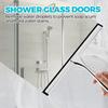 12-Inch All-Purpose Shower Squeegee for Shower Doors, Tile Shower Walls, Bathroom, Window, Glass and Car Windshield, Mirrors and Kitchen-Stainless