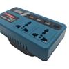 Multiple Port USB Charging and Power Converter 18-21V to 220V Featuring 2 Alternating Current Outlets 3 USB Port 1 Type C