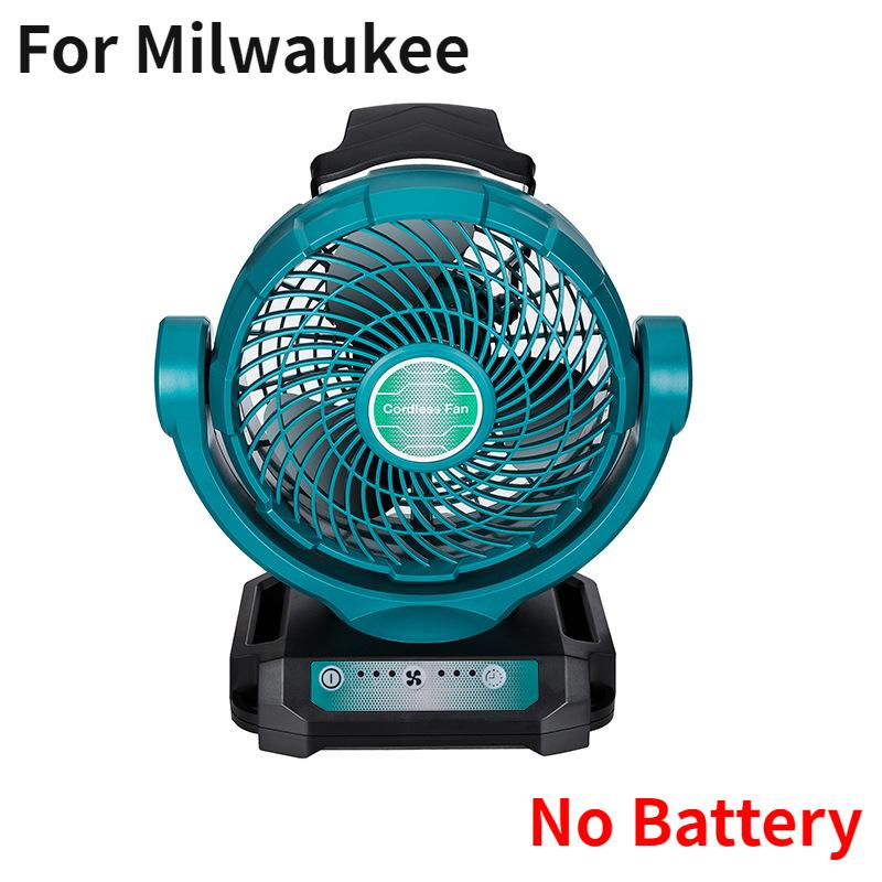 NEW Power Tool Fan For Bosch For Makita For Milwaukee For Dewalt For Black&Decker 14.4V 18V 20V Li-ion Battery Fan DCB200 DCB205