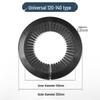 Pipe Decorative Snap-On Ring Cover for PVC or Galvanized Fire and Drainpipes