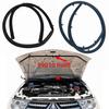 2Pcs Car Front Hood Rubber Sealing 5902A187 5902A188 For Mitsubishi For Pajero For Montero For L200 Engine Parts