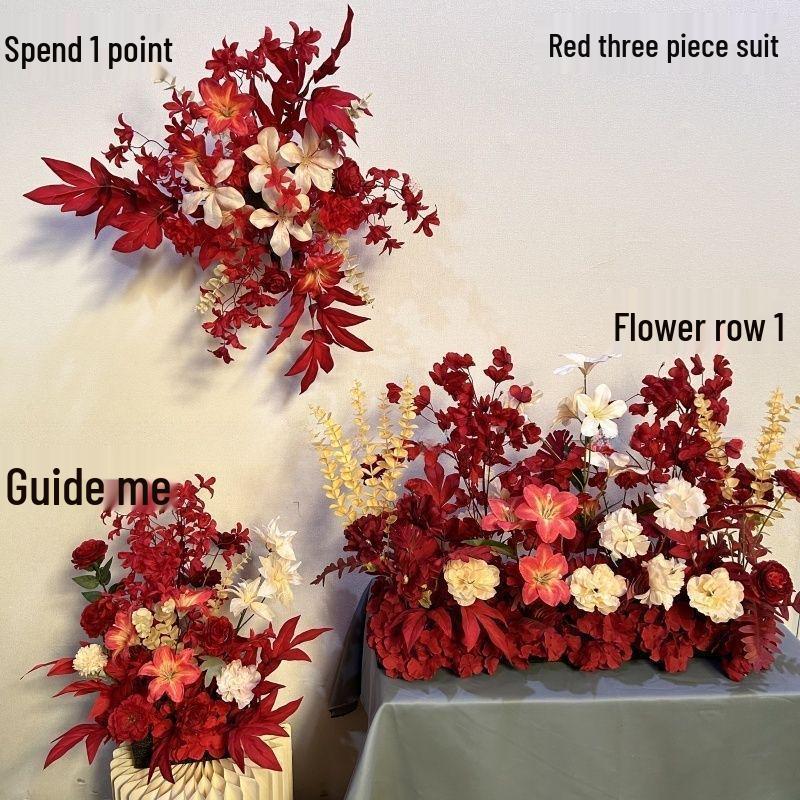 Silk Eucalyptus Wedding Table Runner: Floral Arrangement & Engagement Decor