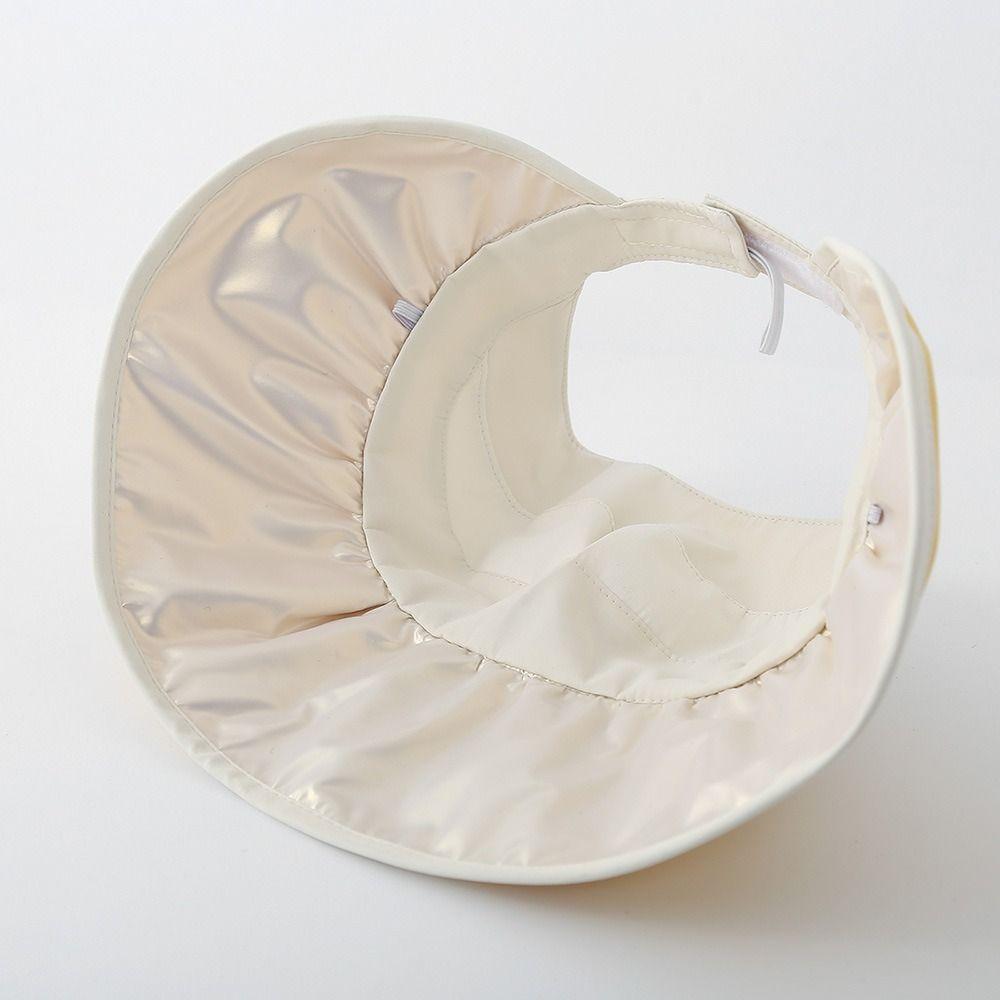 Big Brim Kid Sun Protection Hat Adjustable Children Sun Hat Breathable Summer Beach Cap  Outdoor