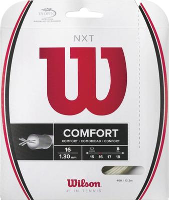 Wilson Tennis String NXT 16 WRZ942700 Multifilament Gut Single String Wilson (1.30mm)