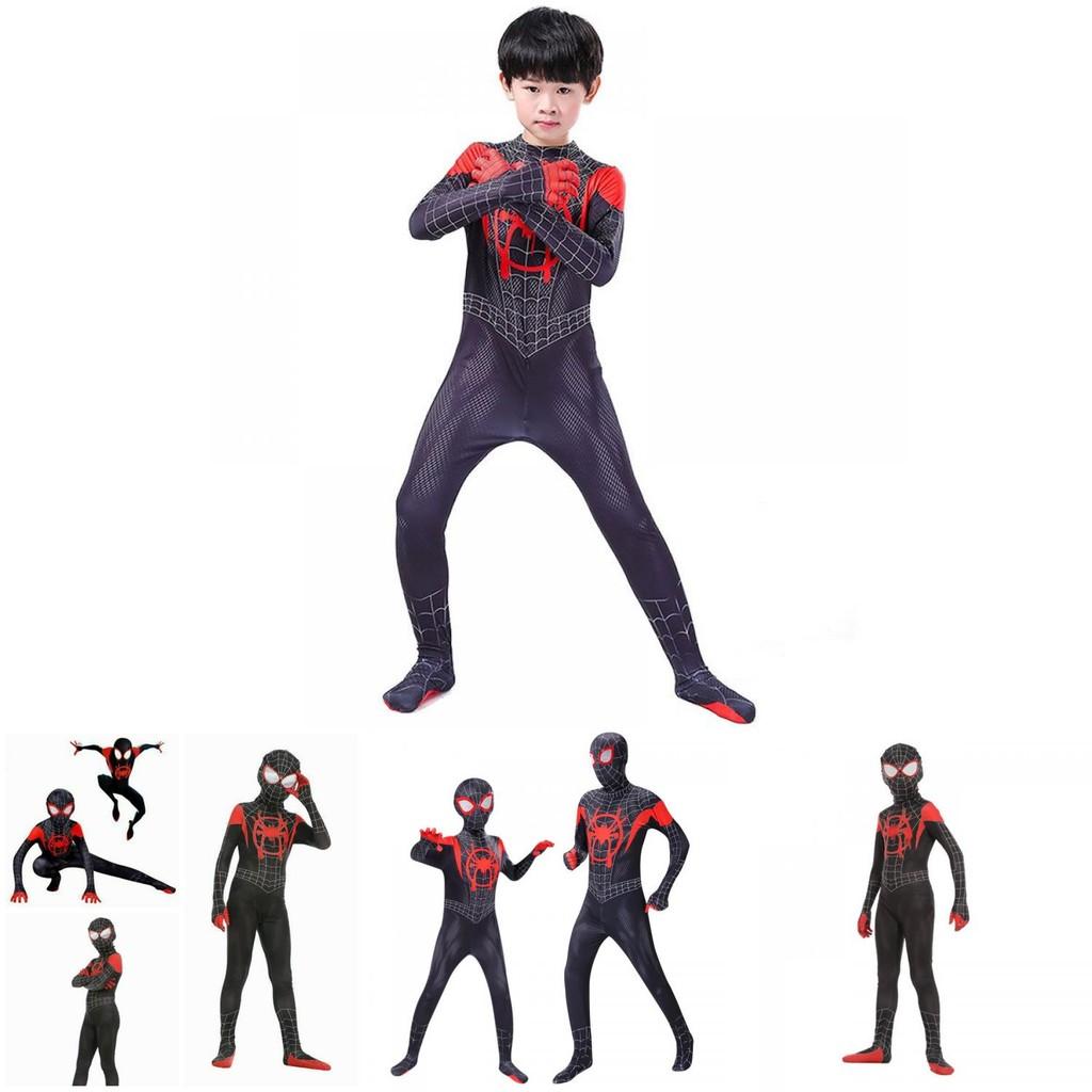 High-quality Spider-man Into The Spider-verse Cosplay Costume With Perfect Stitches