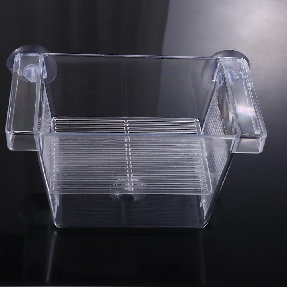 With Suction Cups Aquarium Breeder Box Fish Breeding Box Fish Isolation Box Fish Baby Hatchery
