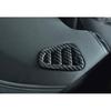 -23 Fit For Benz C-Class Cover Trim Dashboard Side Outlet Vent Carbon Fiber