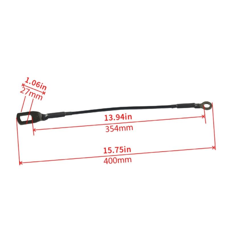 Car Tailgate Cable For Select Models High Strength Coated Steel Wire Rope 65770-04030 Replacement Part