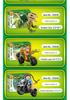 ShengBao Triceratops Valley Chase Dinosaur Building Blocks Educational Toy
