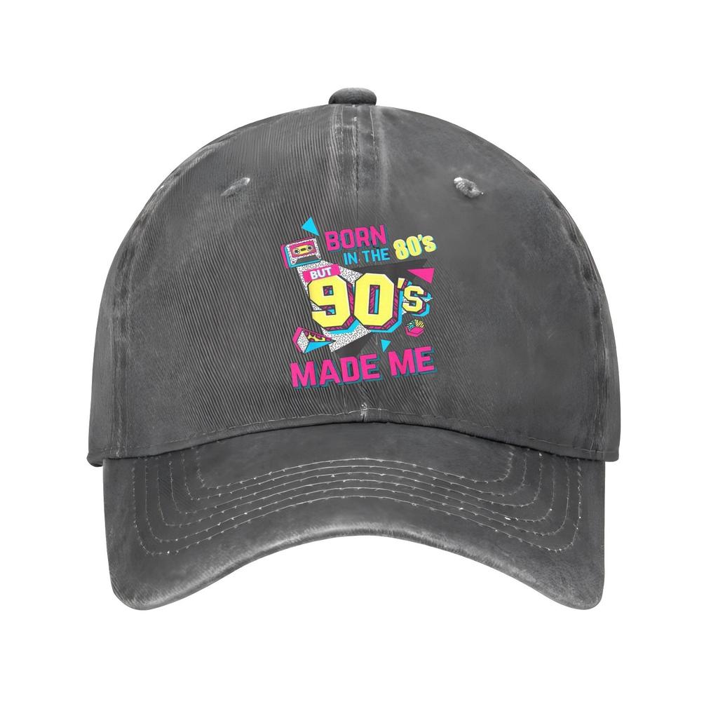 Born in the 90s Made Me Retro 80s Style Baseball Cap Vintage Adjustable Cotton Dad Hat