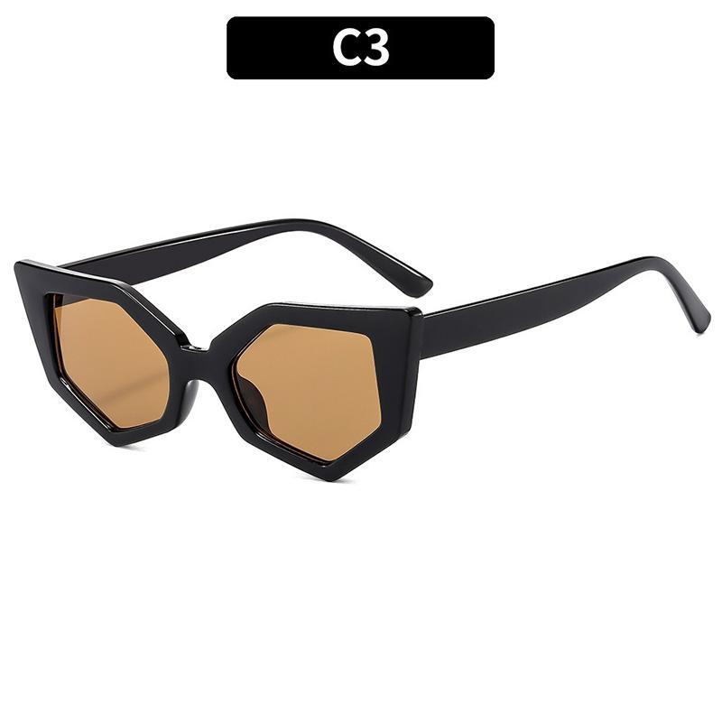 Irregular Sexy Cat Eye Sunglasses Women Men Personality Premium Feel Sun Glasses Daily Commute Travel Glasses