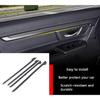 Car Accessories Fit for Honda CR-V CRV 2017-2022 Interior Door Panel Stripe Cover Automobile Door Moulding Decoration Trim (Carbon Fiber) ABS 4 PCS