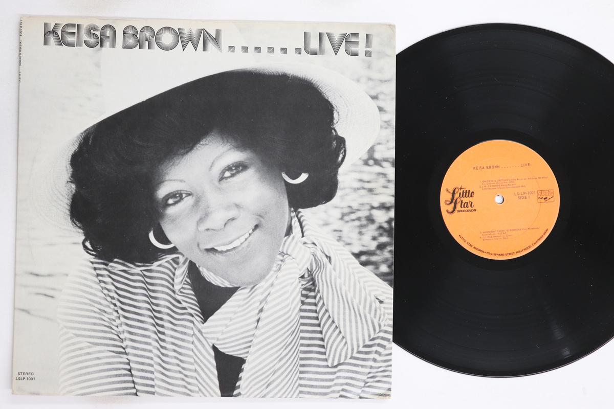 

LP-пластинка KEISA BROWN - Live! LSLP1001 LITTLE STAR 1975 US Соул/Фанк Б/У