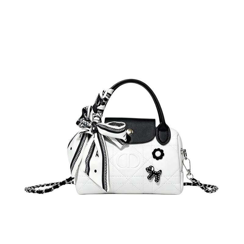 

DIOR [Customized Cosmetic Bag] Niche, Exquisite, Trendy, High-end, Retro, Versatile, Classic, Casual, Simple, Storage and Portable, Polyester Fiber белый