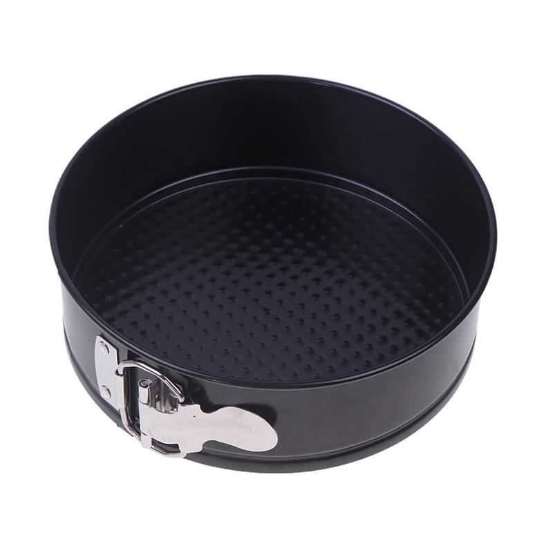 4/7Inch Carbon Steel Round Cake Pan Springform Pans Non-Stick Leakproof Cheesecake Pan With Removable Bottom Kitchen Bakeware