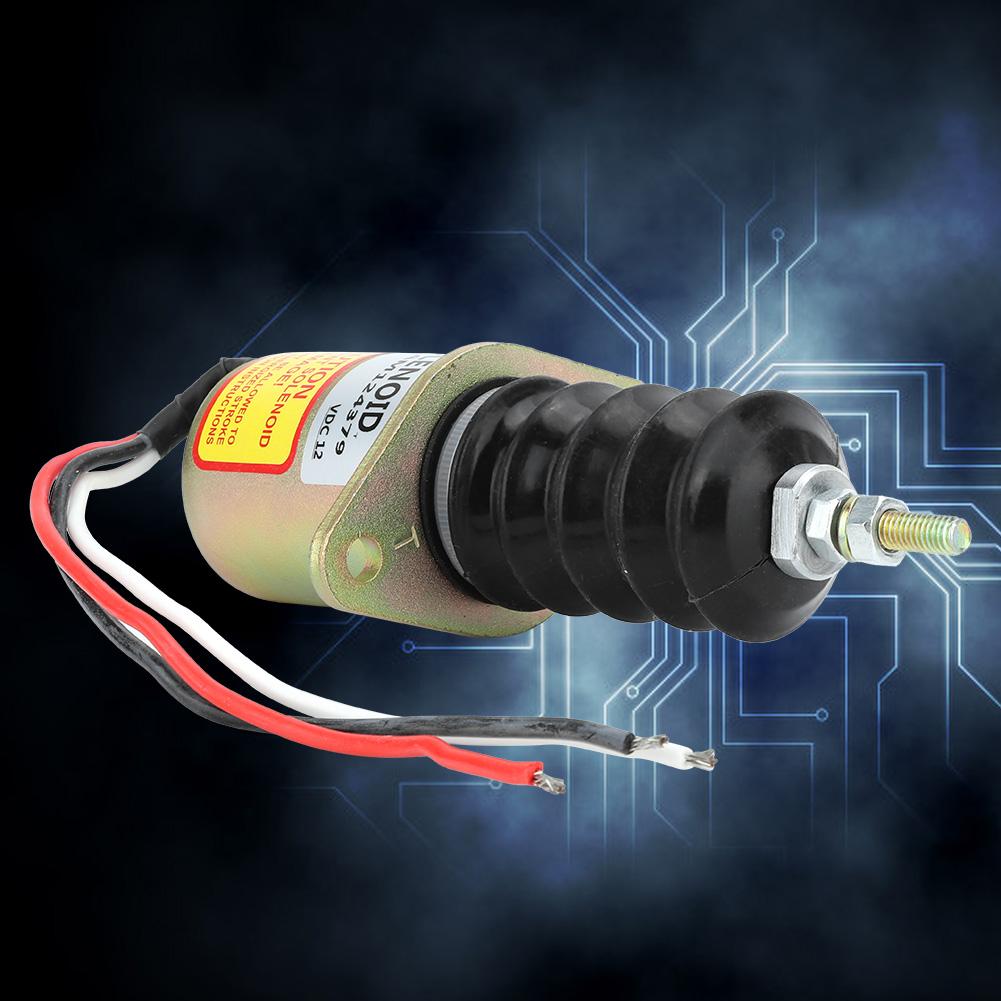 12V Ocelové pouzdro Dieselový motor Vypínací Stop Solenoidový ventil Náhradní sada AM124379