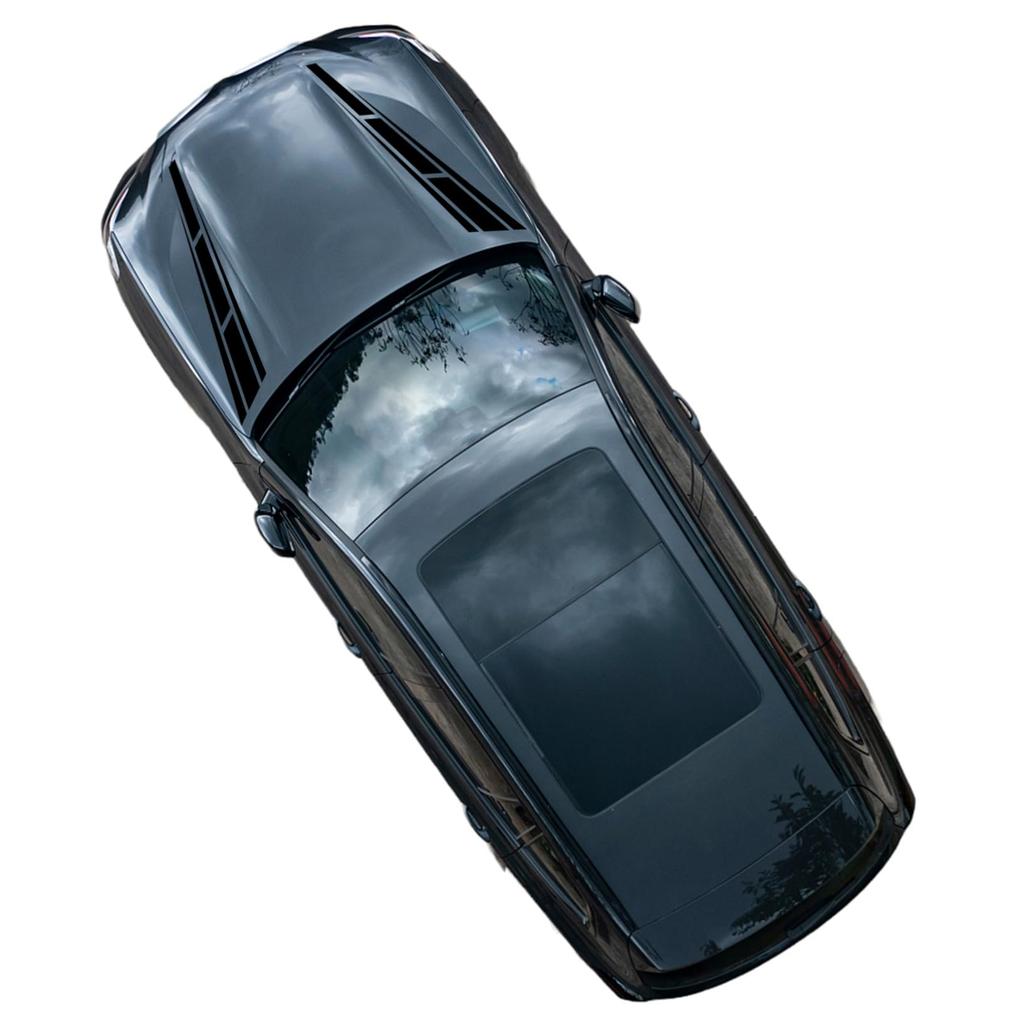 BUGUUYO 1 Pair Car Hood Sticker Universal Hood Sticker Car Sticker Exterior Waterproof Car