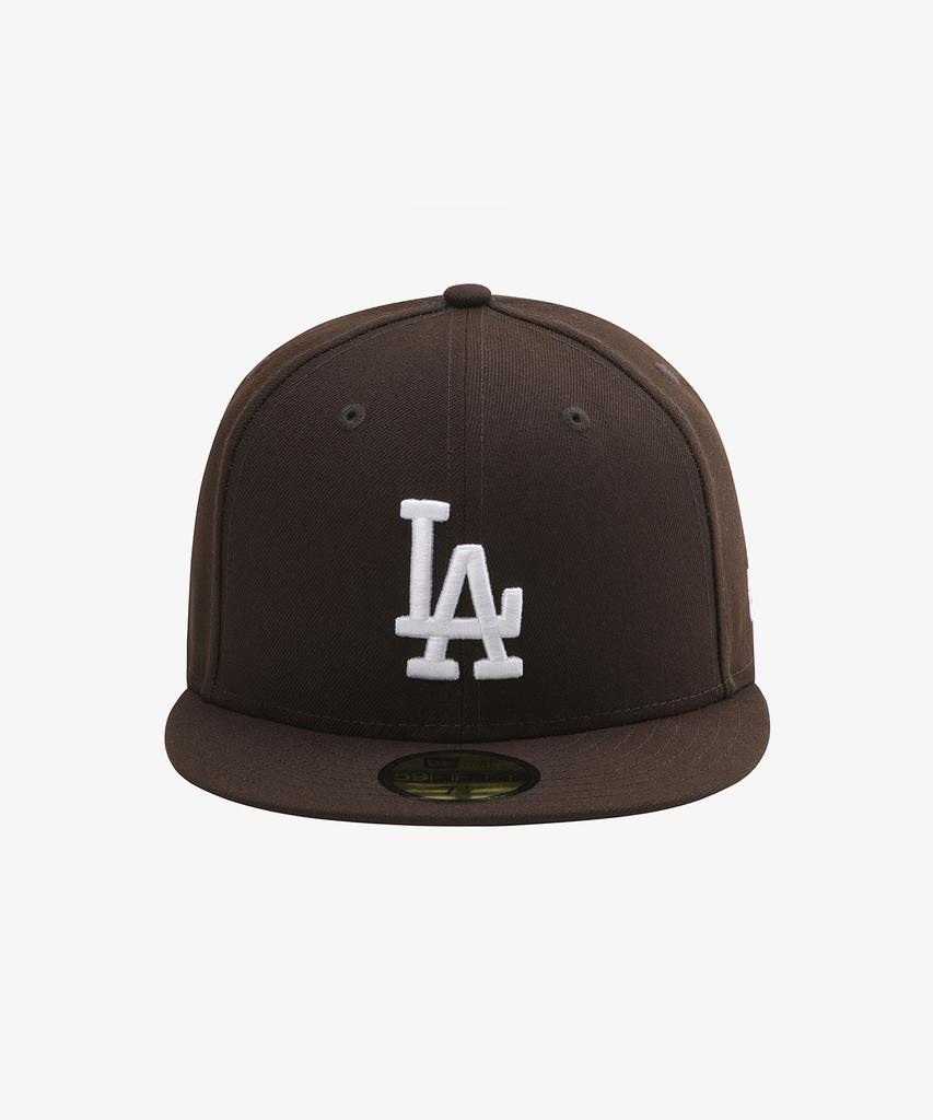 New Era Mlb La Dodgers Basic Fitted Cap Bunt Wood 15131704