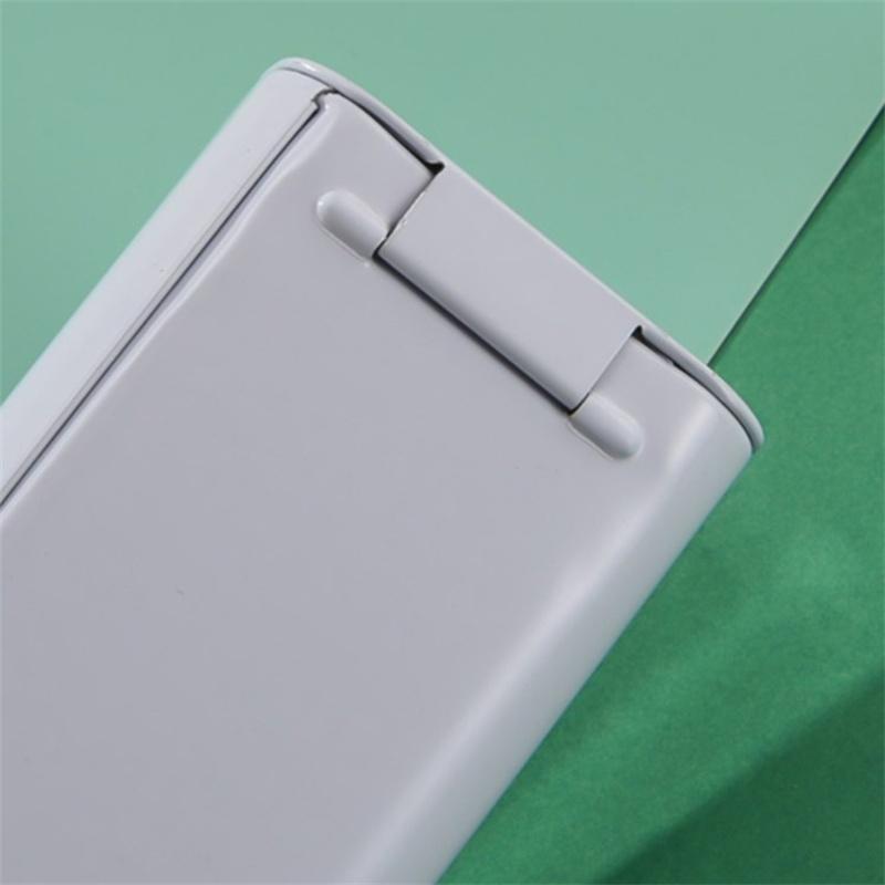 White Mini Portable Chewing Gum Organizer Box Flip Cover With Lid Small Capsule Medicine Storage Tin Box Candy Packaging Box