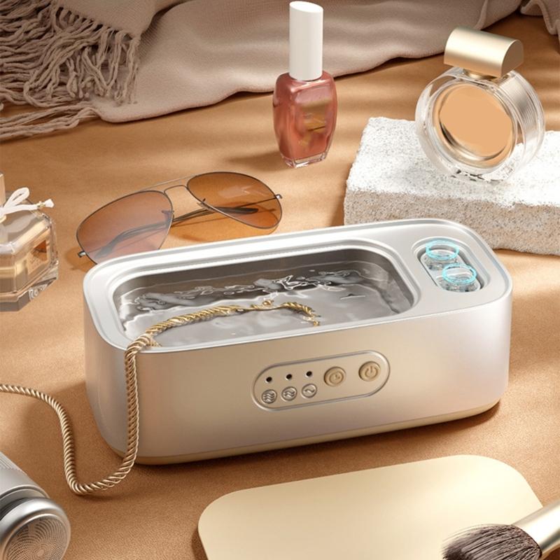 Practical Jewelry Cleaner Glasses Cleaner Efficient Cleaner Jewelry Cleaning Machine Eyeglass Cleaner for Jewelry
