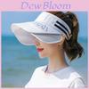 Womens Sun Protection Cap With Large Brim Adjustable Outdoor Sun Hat For Summer And Spring Activities