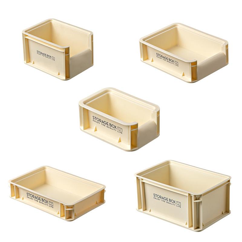 

Складная настольная корзина для хранения в индустриальном стиле для закусок, косметики и канцелярских принадлежностей 15x10x6.4 cm