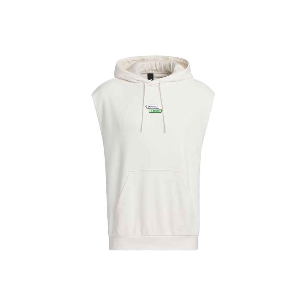 Adidas X Seebin SS23 Graphic Hoodie With Embroidered Letter Details Men Hoodie Pink White IA8165