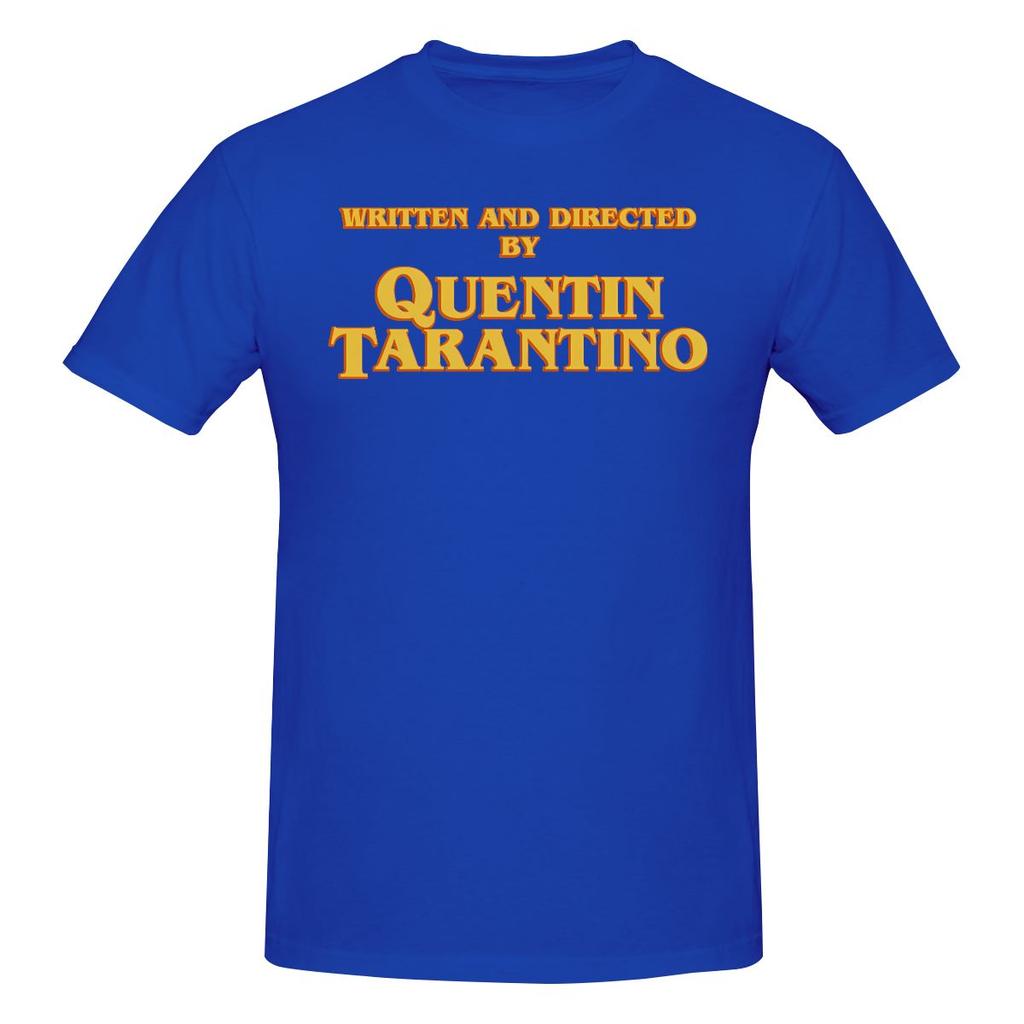 Divertente Scritto E Diretto Da Quentin Tarantino T-shirt Stampata Unisex T-shirt Unisex Palestra
