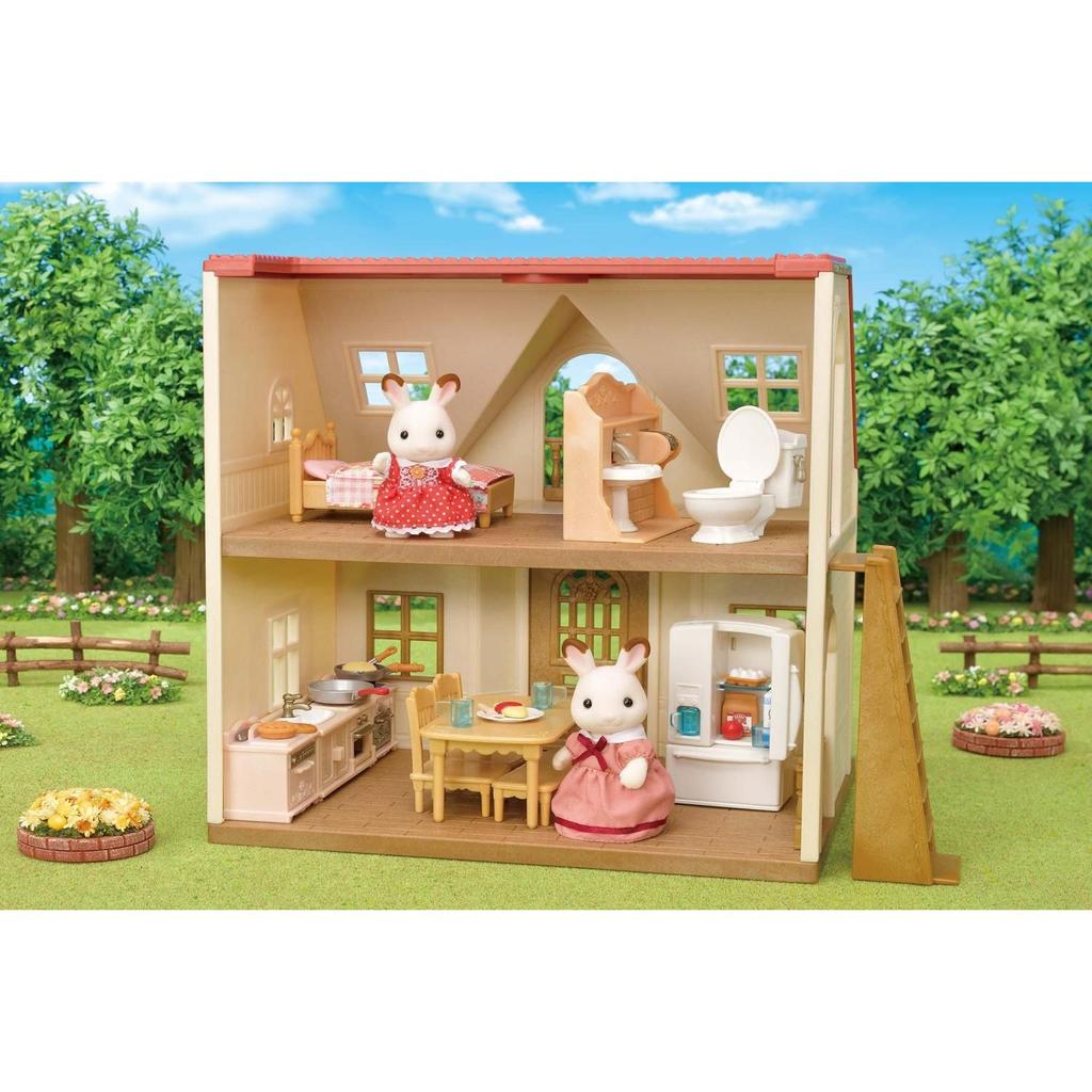 Sylvanian Families Doll Furniture Set Lots Fun First Se-203 ST Mark Certified Ages 3 Up Toy Dollhouse EPOCH