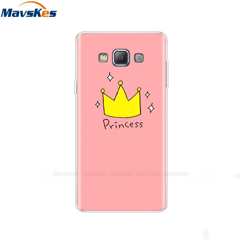 Silicon Phone Case For Samsung Galaxy A3 2015 Flower Cat A300 Soft TPU Back Cover For Samsung A3 2015 A300H A3000 SM-A300F pop
