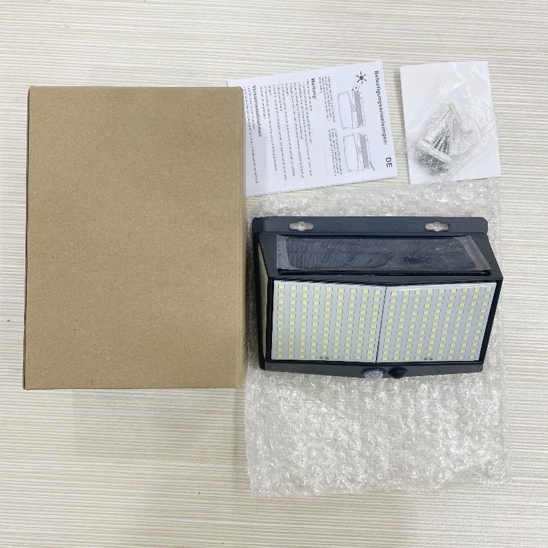 

288LED Solar Light Outdoor Solar Lamp Outdoor Waterproof for Garden Decoration 3 Modes Powered Sunlight wall Street Lights 1PC