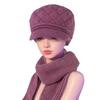 Autumn and Winter Hats for Women Thickened Velvet Warm Woolen Hats Fashionable and Versatile Berets Peaked Caps Knitted Hats