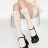 French Sweet Lace Lace Bow Socks Lolita Cute Butterfly Calf Socks Drop Socks Summer Mid