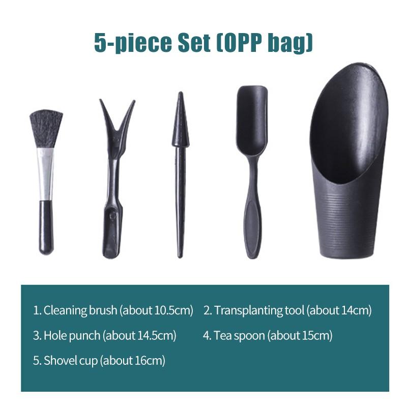 

Набор инструментов для суккулентов, принадлежности для цветов в горшках, набор садовых инструментов, инструменты для консервации мяса, посадки суккулентов 5 PCS как