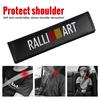 bzdn5 1/2PC Car Seat Belt Cover Shoulder Strap Covers Protector Pad For Mitsubishi Asx Lancer 9 Outlander Pajero L200 Auto Accessories
