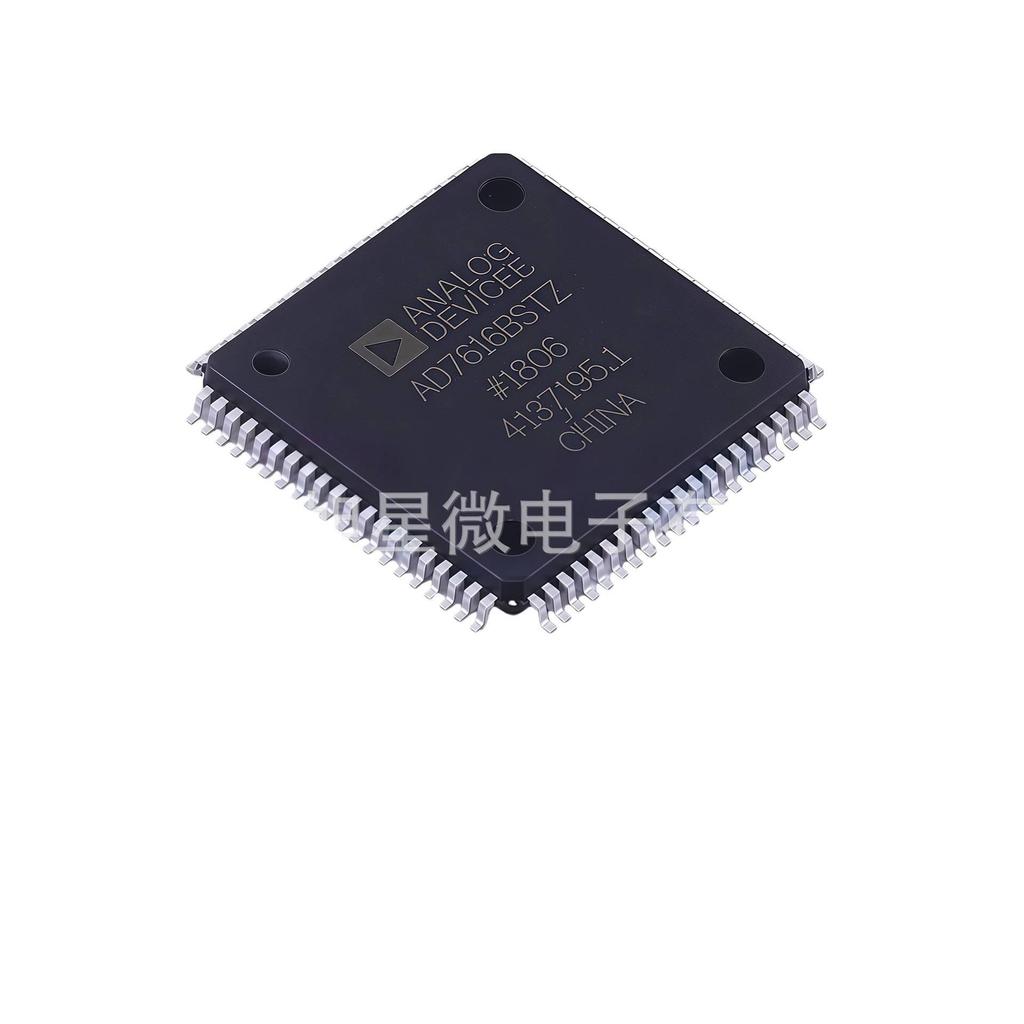 Analog Devices AD7616BSTZLQFP-80 (14x14) ADC Chip, 2.7-5.5V