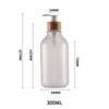 300/500Ml Liquid Soap Dispenser Bathroom Bottles Empty Pump Refillable Bathroom Shampoo Bottles Liquid Container Dispenser