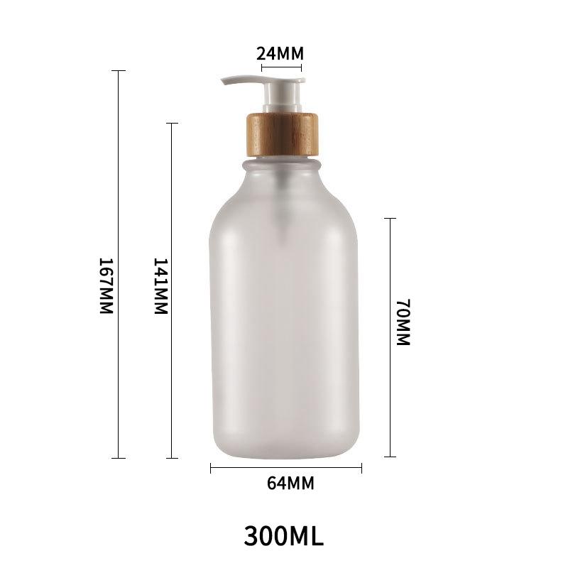 300/500Ml Liquid Soap Dispenser Bathroom Bottles Empty Pump Refillable Bathroom Shampoo Bottles Liquid Container Dispenser