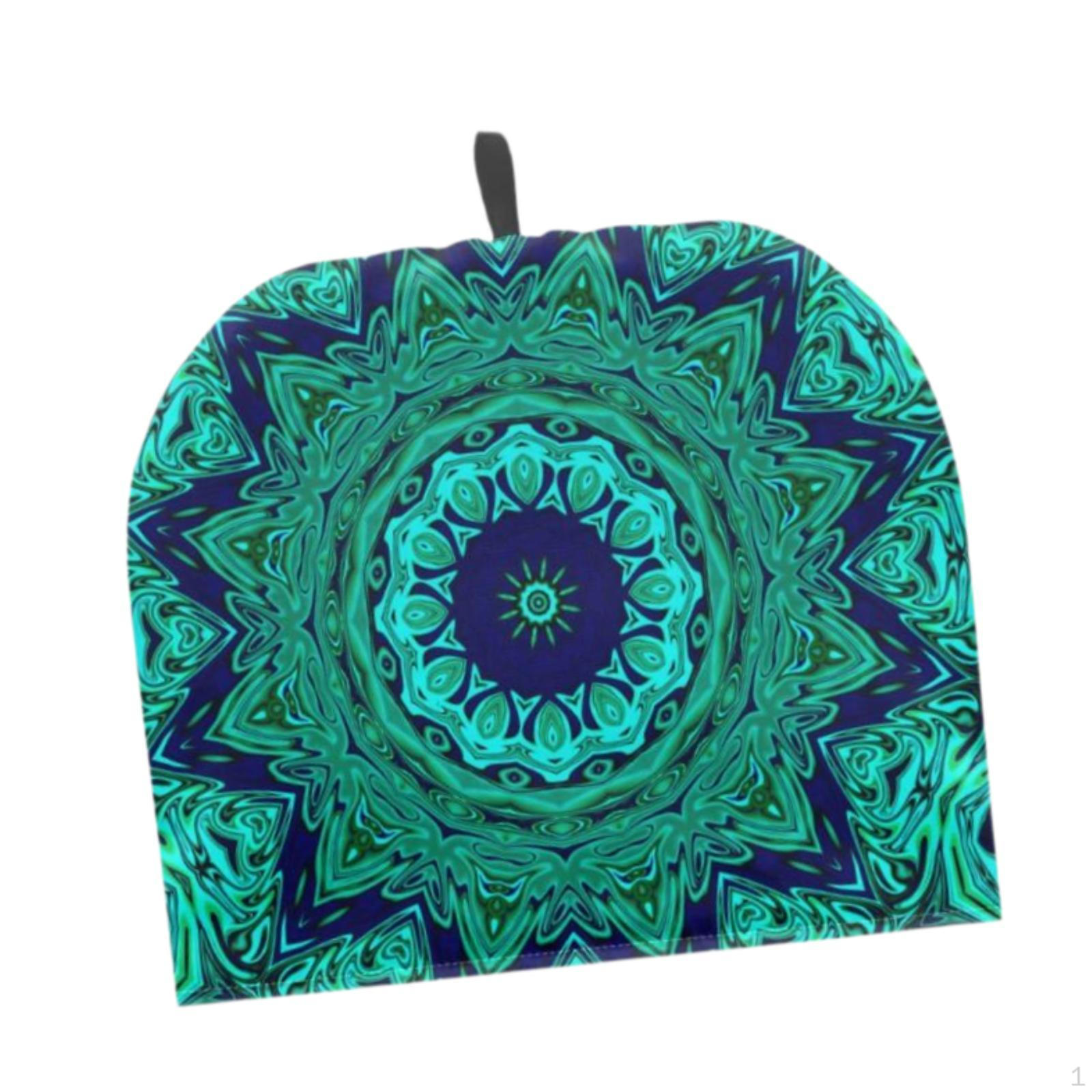 

Tea Cosy for Teapot, Teapot Cosy, Keep Warm, Decor, Dust Portable Cosy, темно-зелений колір