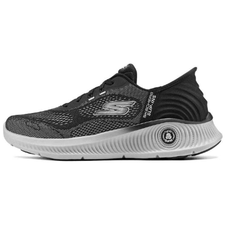 Skechers Go Walk Удобные Универсальные Прочные Упругие Повседневная Обувь Мужская Обувь Черный Серый 216314C-BKGY 41