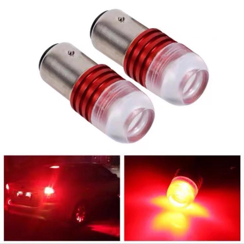 4pcs Motorcycle Car LED Brake Turn Lights Waterproof 12V Signal Tail Fog Bulbs Flashing Light Motorcycle Accessories