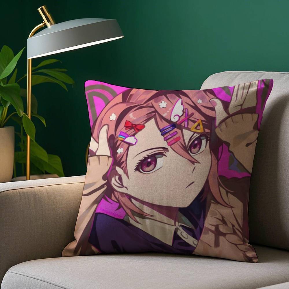Anime D-Dandadan Cute Pillow Case Plush Fabric Soft Pillowcase Double Sided Print Sofa Cushion Cover Throw