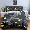 Tennis-themed Design Bedding Duvet Cover Sets Duvet Covers Pillowcases Gifts (1 * Duvet Cover 2 * Pillowcases, Without Duvet Insert)